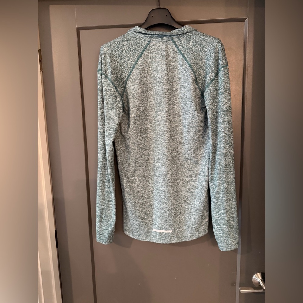 NWOT Nike Running Women’s Teal Dri-FIT Quarter Zip Pullover size Small - Picture 4 of 7